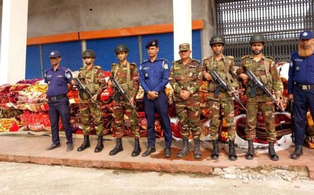 সেনাবাহিনীর অভিযানে কোটি টাকার ভারতীয় জিরা ও কম্বল জব্দ
