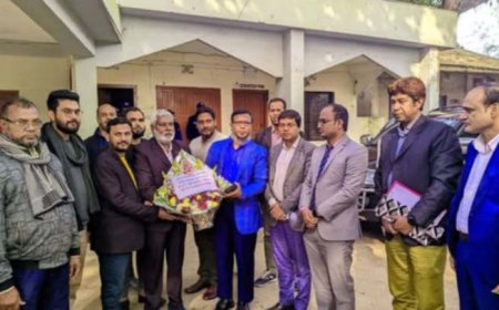 বহুলী ইউনিয়নের বিভিন্ন প্রকল্প পরিদর্শন করলেন যুগ্ন-সচিব