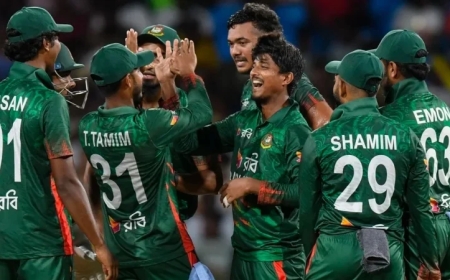 বিজয়ের দিনে বাংলাদেশের দুর্দান্ত জয়