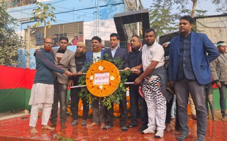 নানা আয়োজনের মধ্য দিয়ে নগরকান্দায় মহান বিজয় দিবস পালন