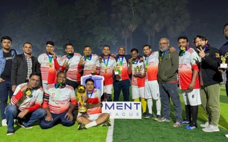 ছয় বেসরকারি উন্নয়ন সংস্থাকে নিয়ে ফুটবল লিগ