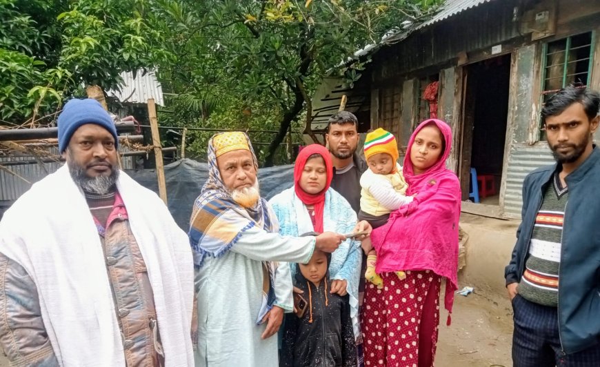 দুর্ঘটনায় নিহত ইব্রাহীমের পরিবারের পাশে দাঁড়ালেন সিঙ্গাপুর প্রবাসীরা