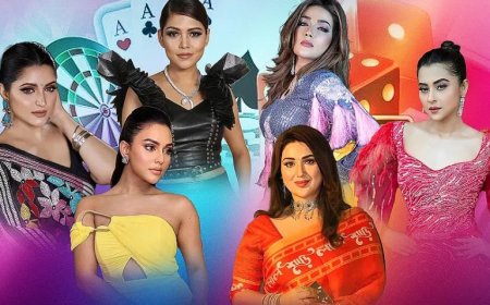 নিষিদ্ধ জুয়ার বিজ্ঞাপন প্রচারণায় যেসব চিত্র নায়িকারা