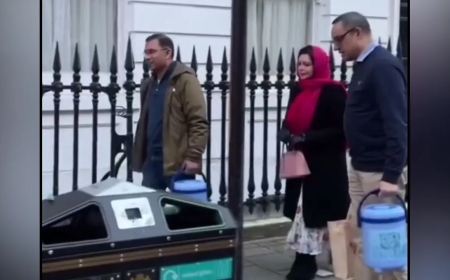 মায়ের জন্য বাসায় রান্না করা খাবার নিয়ে হাসপাতালে তারেক রহমান