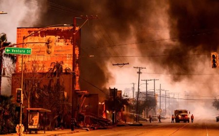 লস অ্যাঞ্জেলসে দাবানল, বাড়ছে সরকারবিরোধী ক্ষোভ