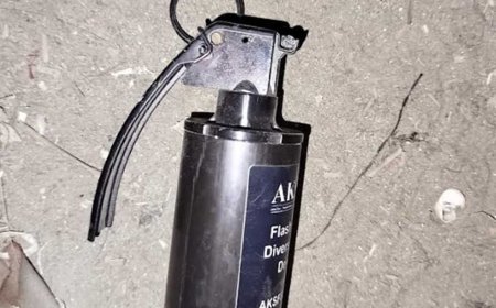 রাজধানীর কদমতলী থেকে হ্যান্ড সাউন্ড গ্রেনেড উদ্ধার