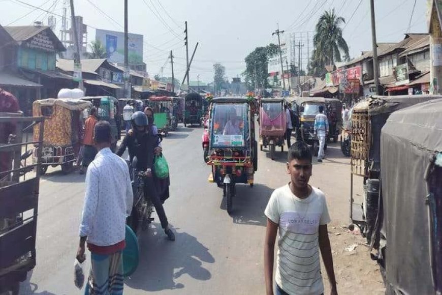 বরগুনার আমতলীতে শ্রমিক ধর্মঘট, অর্ধ লক্ষ মানুষ দুর্ভোগ