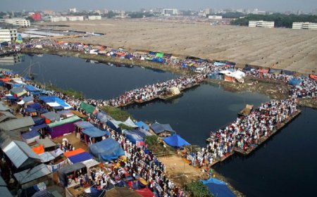 ইজতেমায় সুপেয় পানি আর টয়লেট সংকটে অসুস্থ হচ্ছেন মুসল্লিরা