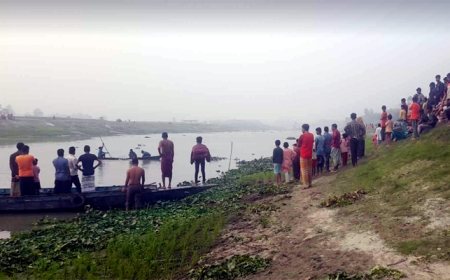 সিরাজগঞ্জে ফুলজোড় নদীতে ডুবে ৩ কলেজছাত্র নিখোঁজ
