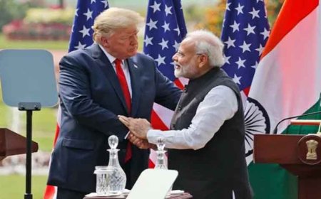 নরেন্দ্র মোদিকে হোয়াইট হাউসে ট্রাম্পের আমন্ত্রণ