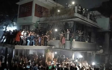 দুদিনে অন্তত ৩৫ জেলায় হামলা-ভাঙচুর-অগ্নিসংযোগ