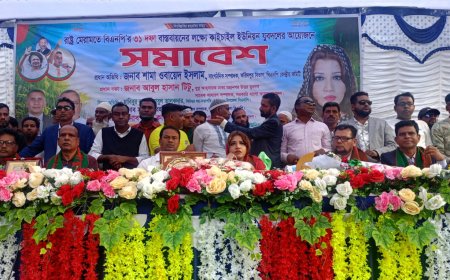 ৩১ দফা বাস্তবায়ন হলে দুর্নীতিমুক্ত বাংলাদেশ গঠিত হবে : শামা ওবায়েদ