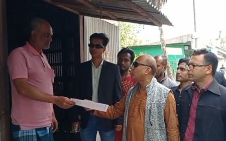 ঝালকাঠিতে বিএনপির ৩১ দফা বাস্তবায়নে গনসংযোগ ও পথ সভা