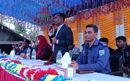 কুড়িগ্রামে নৌ-ডাকাতি প্রতিরোধে জেলা প্রশাসন ও জেলা পুলিশের মতবিনিময়