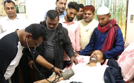 সিরাজগঞ্জে সংঘর্ষ থামাতে গিয়ে জেলা বিএনপির সাধারন সম্পাদক আহত