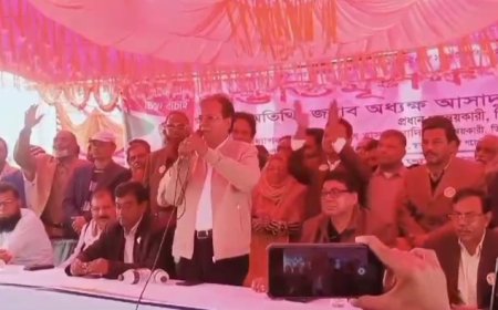 জাগো বাহে তিস্তা বাঁচাই, সুন্দরগঞ্জে প্রস্তুতিমূলক সভা অনুষ্ঠিত