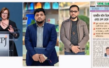 অগ্রযাত্রা’র সম্পাদকসহ ৪ সাংবাদিকের বিষয়ে মার্কিন গণমাধ্যম সংস্থার উদ্বেগ