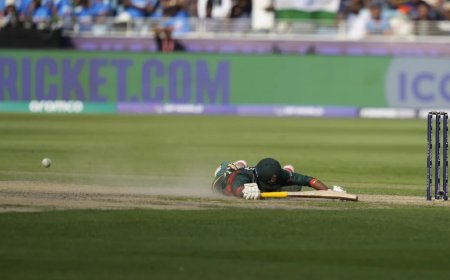 হার দিয়ে চ্যাম্পিয়ন্স ট্রফি শুরু বাংলাদেশের