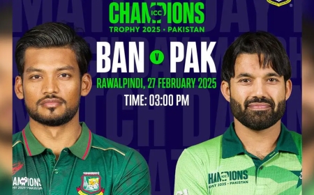 সান্ত্বনার জয়ের খোঁজে মুখোমুখি পাকিস্তান-বাংলাদেশ