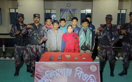 আটকের পর ৮ বাংলাদেশিকে ফেরত দিলো বিএসএফ