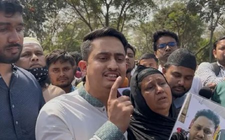 ‘খুনি হাসিনার বিচার না হওয়া পর্যন্ত দেশে কোনো নির্বাচন হবে না’