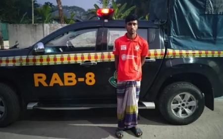 ভোলায় গণধর্ষণ মামলার আসামী র‌্যাবের হাতে আটক