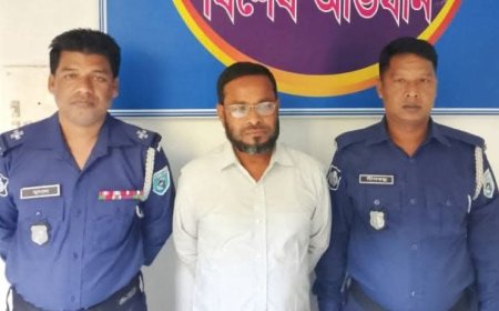 কুড়িগ্রামে নানা নাটকীয়তার পর ইউপি চেয়ারম্যান গ্রেপ্তার