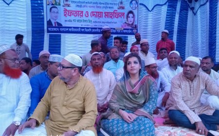 নগরকান্দার শহীদনগর ইউনিয়ন বিএনপির ইফতার মাহফিল অনুষ্ঠিত