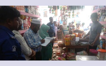 কালকিনিতে অবৈধ কিংস সিগারেট জব্দ, জরিমানা