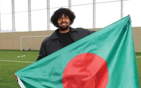 ঈদের শুভেচ্ছা বার্তা দিলেন হামজা চৌধুরী