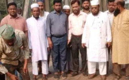 চট্টগ্রামে ব্রিজ পরিদর্শনে জামায়াত নেতৃবৃন্দ