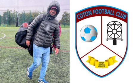 ইংল্যান্ডের ক্যামব্রিজের কটন ফুটবল ক্লাবের সেক্রেটারি হলেন সিলেটের আকমল