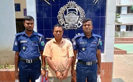 নওগাঁয় নাশকতা মামলায় প্যানেল চেয়ারম্যান গ্রেপ্তার