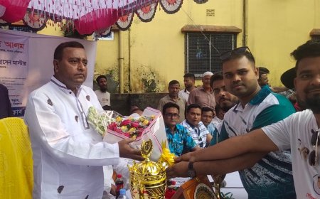 সাভারে শর্ট পিচ ক্রিকেট টুর্নামেন্টের ফাইনাল খেলা ও পুরস্কার বিতরণ