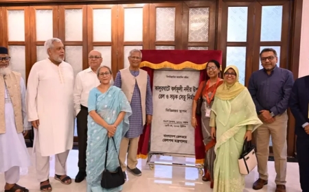 ভিত্তিপ্রস্তরে নেই নিজের নাম, প্রশংসায় ভাসছেন প্রধান উপদেষ্টা