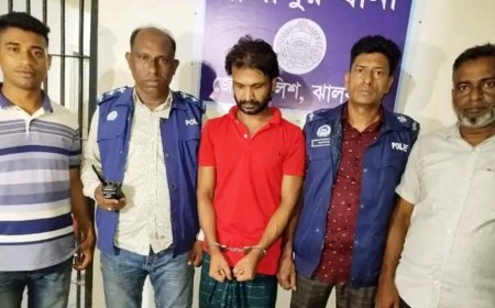 ঝালকাঠিতে মাদক মামলার পলাতক আসামি অপু গ্রেপ্তার