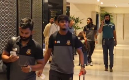 পাকিস্তান পৌঁছেছে বাংলাদেশ দলের বাকিরাও