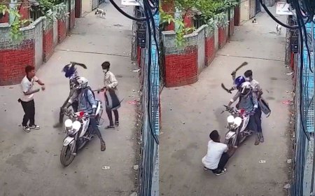 মগবাজারে প্রকাশ্য চাপাতি হাতে ছিনতাই, ভিডিও ভাইরাল