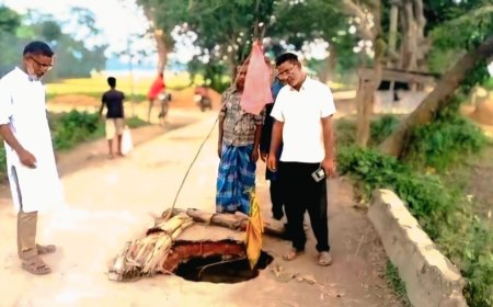 বদলগাছী পালপাড়ার মোড় ভাঙ্গা ব্রিজ যেন মৃত্যুকূপ