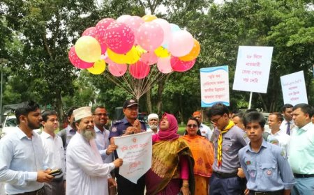 বিভিন্ন আয়োজনে কুড়িগ্রামে ভূমি মেলা ২০২৫ উদযাপন