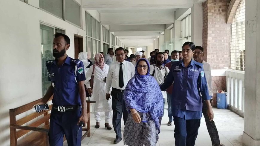 সাতক্ষীরার সাবেক এমপি সেঁজুতিকে কারাগারে প্রেরণ