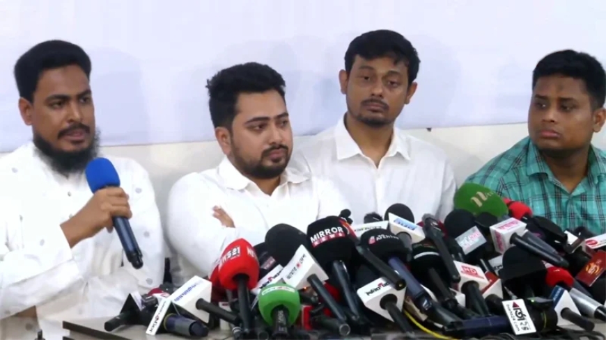 উপদেষ্টা আসিফ ও মাহফুজের সঙ্গে এনসিপির কোনো সম্পর্ক নেই : নাহিদ