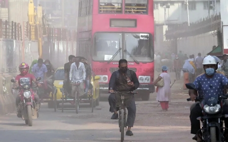 ঈদের ছুটিতে ফাঁকা নগর, তবুও ‘অস্বাস্থ্যকর’ ঢাকার বাতাস