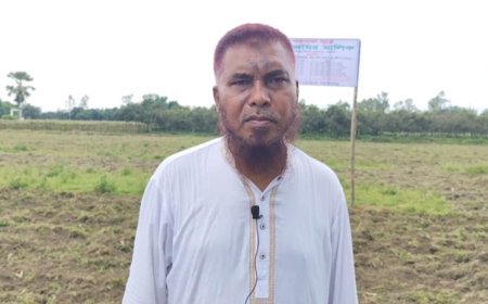 বায়নামা করেও জমির রেজিস্ট্রি না পাওয়ায় চরম হয়রানির শিকার তৈয়বুর রহমান