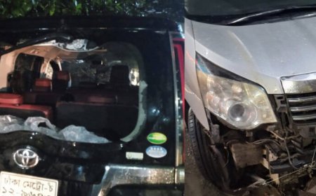 সন্ত্রাসীরা নাহিদ-হাসনাত-সারজিসের গাড়ি টার্গেট করে গুলি-বোমা ছুঁড়েছে : এনসিপি নেতা তুহিন