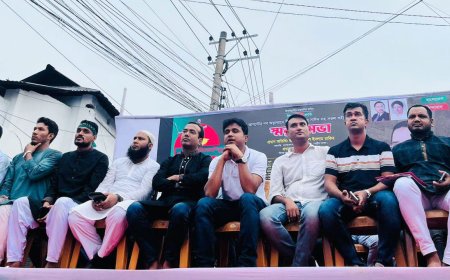 ছাত্রদল আবু সাঈদের আত্মত্যাগ ম্লান হতে দেবে না : রাকিবুল ইসলাম