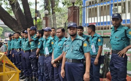 জামায়াতের সমাবেশ ঘিরে সতর্ক অবস্থানে আইনশৃঙ্খলা বাহিনী