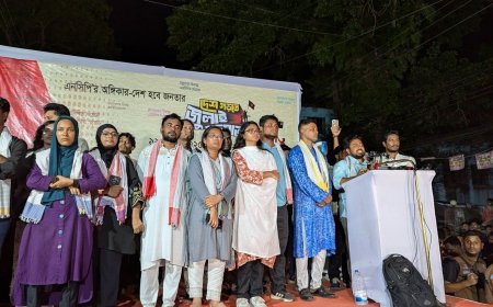 ভয়ের সংস্কৃতি তৈরি করতে চাইলে জনগণ আবারও রাজপথে নামবে : নাহিদ ইসলাম