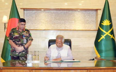 সৎ, নীতিবান ও পেশাদার অফিসাররা পদোন্নতির দাবিদার : প্রধান উপদেষ্টা