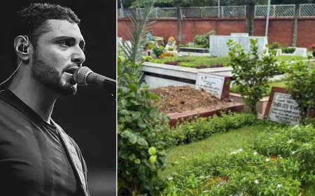 বাবা জসীমের কবরে চিরনিদ্রায় শায়িত হলেন ছেলে রাতুল